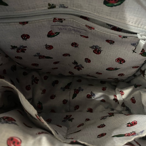 Vera Bradley Silver Backpack - Picture 2 of 3